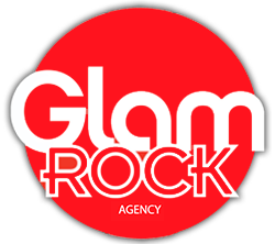 Logo oficial GlamRock Agency